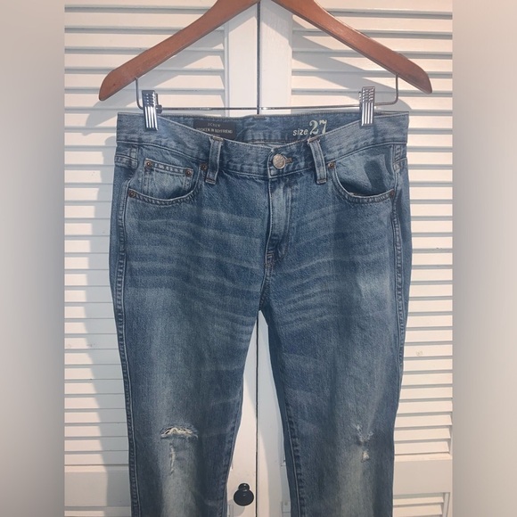Jcrew broken in boyfriend jeans medium Wash Women’s size 27 - Picture 4 of 8